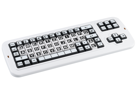 Clevy Kontrast Tastatur