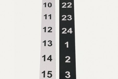 Magnetstreifen für MEMOdayplanner 3 24 Stunden