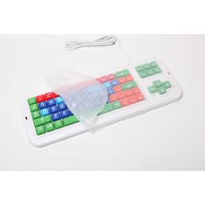 Clevy Cover auf Tastatur