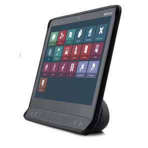 TobiiDynavox I-16 schräge Ansicht mit Communicator 5