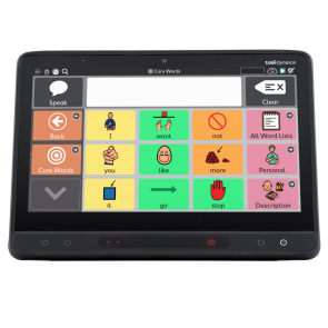 TobiiDynavox I-16 Vorderansicht mit Snap + Core First