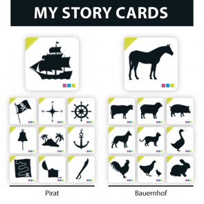 My Story Cards  "Pirat" und "Bauernhof"